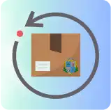 Derhachi humanitarian aid logo
